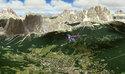 FSC scenario Dolomiti 3D X-Plane vista esterna redbull 6